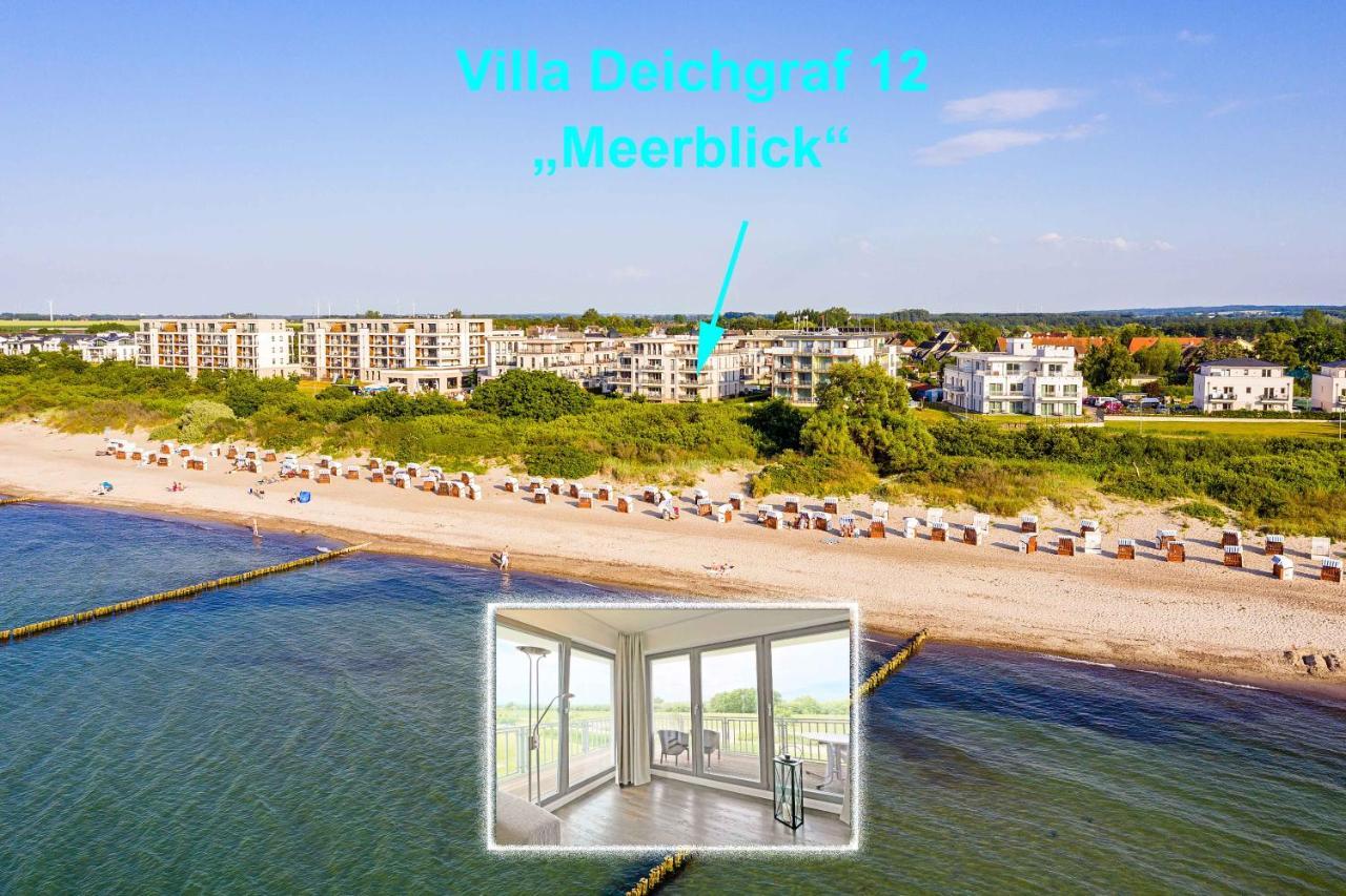 Villa Deichgraf 12 "Meerblick" Börgerende-Rethwisch エクステリア 写真
